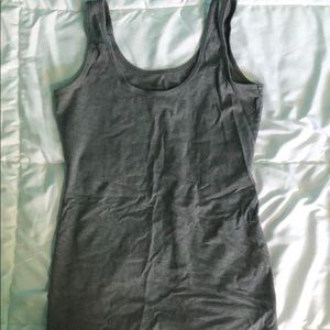Women's Maurice's dark gray tank top